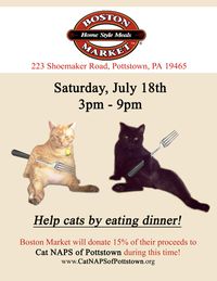 Eat dinner at Boston Market!!