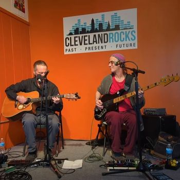 Jay and John at the Cleveland Rocks Shop May 2023
