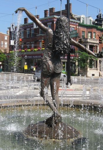 Statue in Cincy
