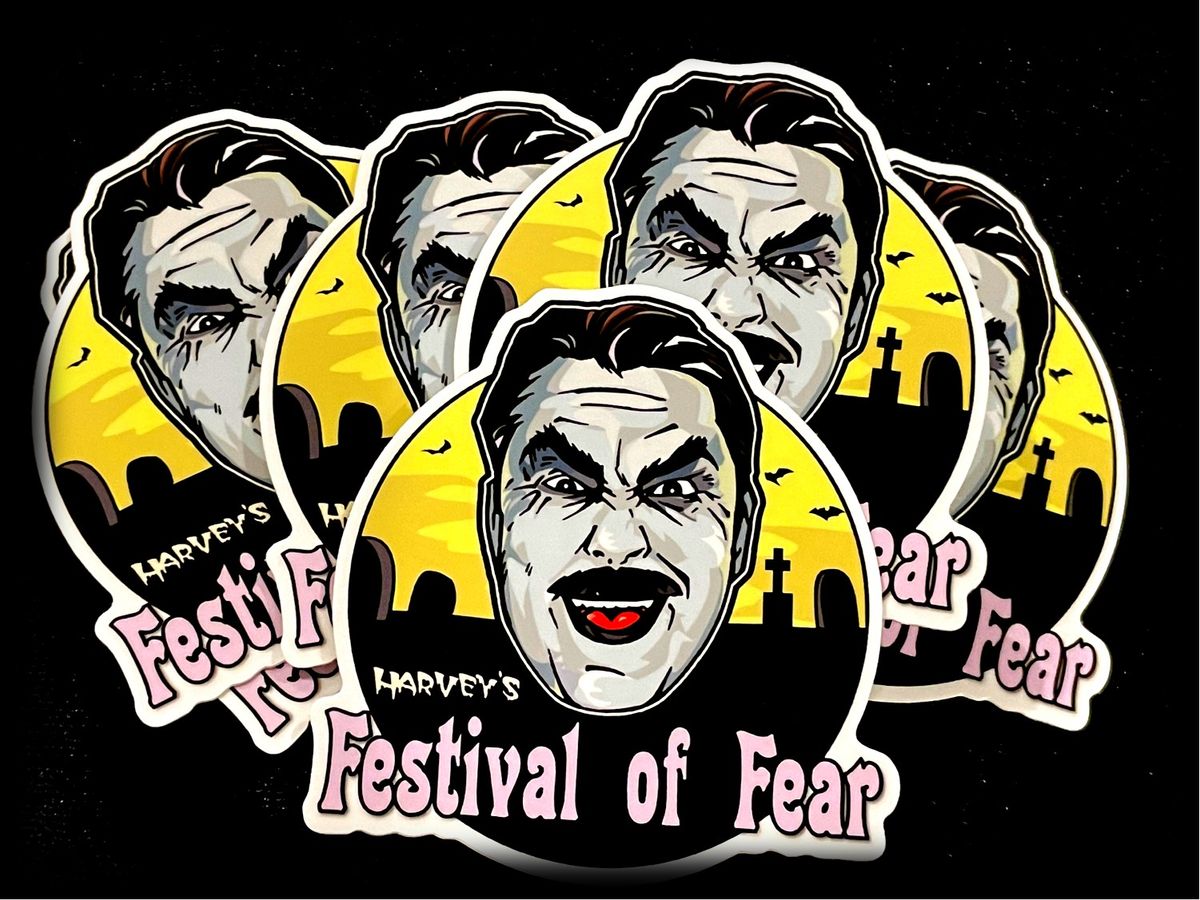 Festival of Fear Vinyl Sticker *COMING BACK SOON!*