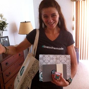 Gifts from #liveinthemode - thank you!

