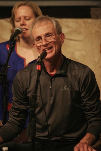 David Odland & Rebecca Gray at Milwaukee's Kirtan with Ragani (Photo courtesy of Marshall Lee)
