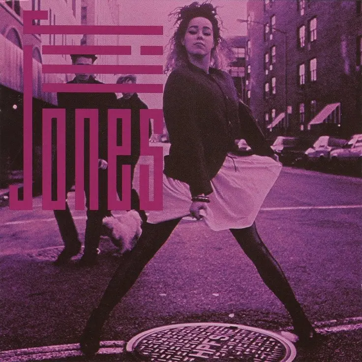 The album cover for Jill Jones' 1987 self-titled debut on Paisley Park Records, featuring a high-contrast, moody portrait.