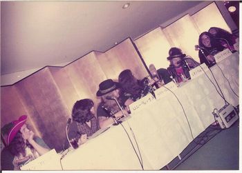 Tokyo press conference.
