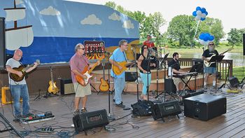 2013 Picnic Gig - ARIfleetwagon...Pete Romano, Steve Bitzer, wep4, Christina McShane, Jesse Deal, Jack Deal, and Mel Holloway on drums!
