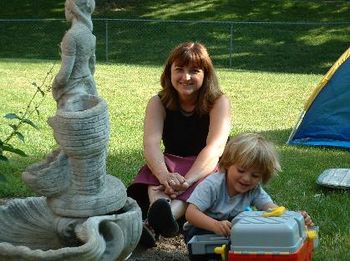 gavin with grandma
