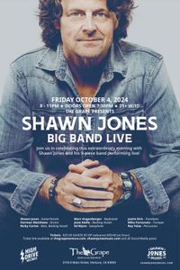 Shawn Jones Big Band at The Grape!