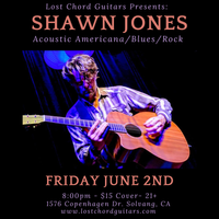 Shawn Jones returns to Lost Chord!