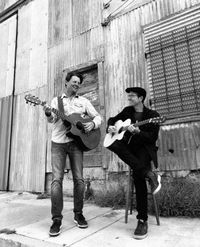 Stephen Inglis and Shawn Jones at Crusoe's!