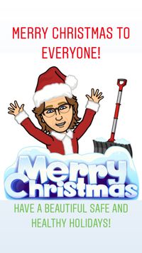 Merry Christmas and Happy Holidays Everyone!