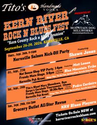 Kern River Rock N Blues Fest  Kick-Off Party W/ Shawn Jones Trio