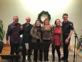 Teka with Luana Psaros, John Enrico Douglas, Quique Hernandez, Nolan Montgomery, and Natalie Kellogg

