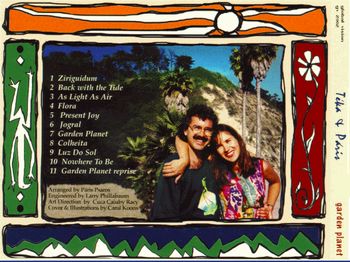 Garden Planet CD back cover
