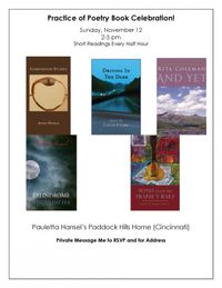 Book Party for Practice of Poetry Authors