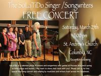 SoLaTiDo Singer/Songwriters Concert
