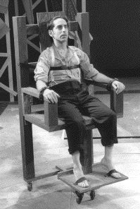 Zangara in Electric Chair Lyric Stage Co. of Boston
