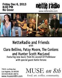 Clara Bellino @ Muse on 8th - December 6!