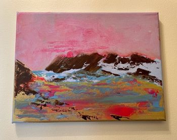 Twilight Breaking 12" x 9"
