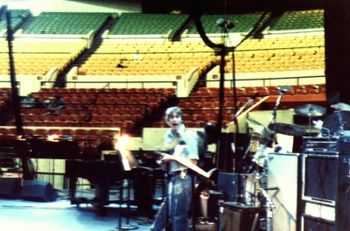 The Garden, pre show. Sorry i didn't think to take more pictures. Great night.
