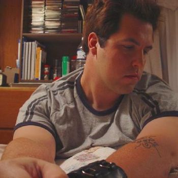 tattoo in the bedroom
