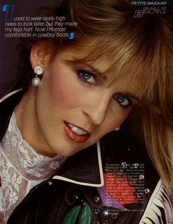 Harper's Bazaar "Petite Bazaar" photo by Bill King - January 1981

