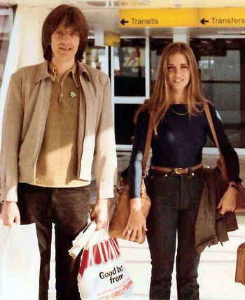 Nick Lowe and Carlene.
