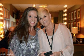 September 26, 2017. Carlene and Lorrie Morgan.
