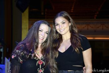 May 16, 2019. Carlene and Abby Anderson at Opry at the Ryman.
