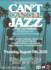 Magic Marlonius @ Cant Cancel Jazz pop-up festival