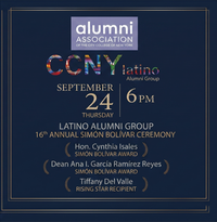 Latino Alumni Group Simon Bolivar Dinner with Carlos Jimenez Mambo Dulcet