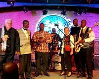 Larry's band with brothers Eddie, Tim