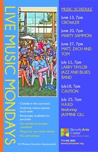 Monday nite outdoor music series