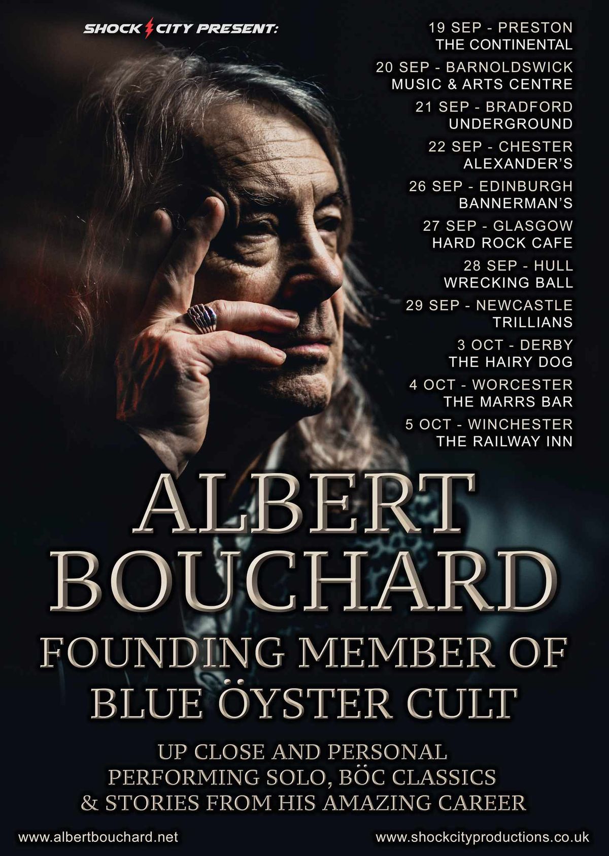 Signed 2024 UK Tour Poster