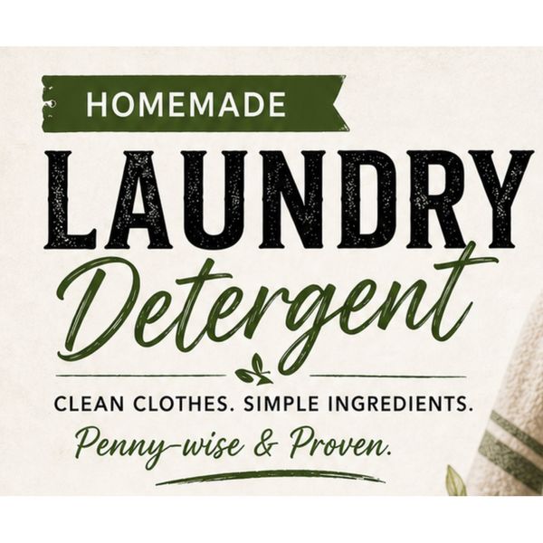 AVF Homemade Laundry Detergent - Downloadable Recipe