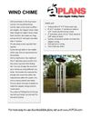 Wind Chime Downloadable Plans