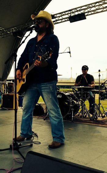 Rocket Suze Music Festival  Mat D and Jeff Deignan 2014
