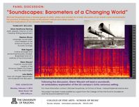 Soundscapes : Barometers of a Changing World