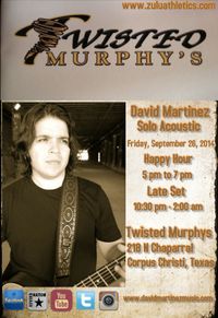 Happy Hour & Late Solo Acoustic Set
