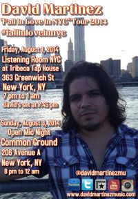 David Martinez at Common Ground Open Mic