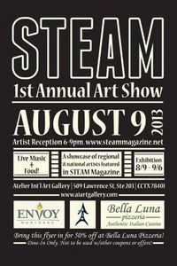 STEAM Magazine 1st Annual Art Show