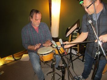 and some bongos too."
