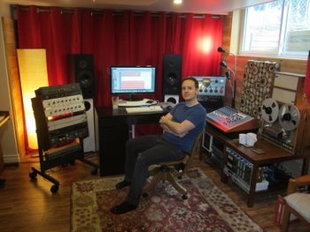 I took the tracks to Phil Bova to mix and master them. This poor guy didn't know what hit him!
