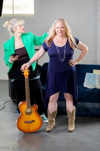 True Me 10 Debbie & makeup artist Jill Clark. Photo by Matt Gendall, makeup by Jill E. Clark
