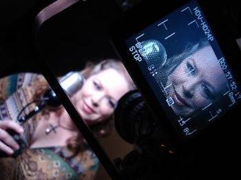 MeScreenShot Screen shot from the Good As Gone video shoot.
