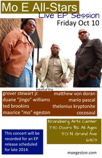 Mo Egeston and Friends- Live Recording