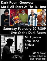 Dark Room Grooves: Mo E All-Stars and the DJ Jmo