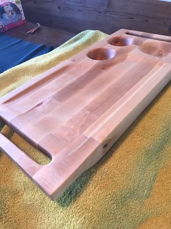 First coat of oil!
