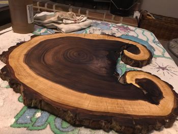 Cheese Plate / Charcuterie Board (Black Walnut)
