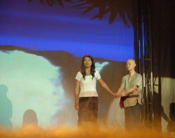 Amara Chhin Lawrence and Jean Baptiste Phou
