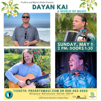 Dayan Kai: A World of Music (multi-instrumental solo show)